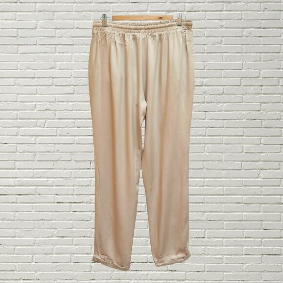 STREETWEAR SOCIETY Light Beige Drawstring Pants - Picture 2 of 6